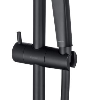 Душевой гарнитур Aquatek AQ2021MB чёрный матовый